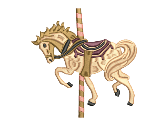 Carousel Horse Embroidery Review for Gift Makers