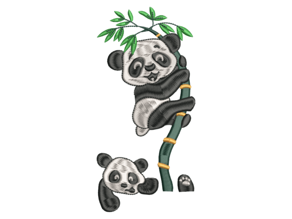 Climbing Panda Embroidery Design Review