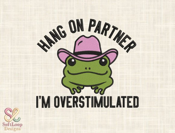 Funny Cowboy Frog Embroidery Design Review