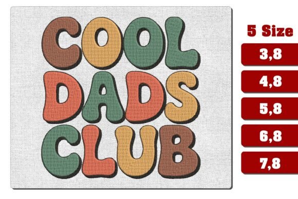 Retro Cool Dads Club Machine Embroidery Review