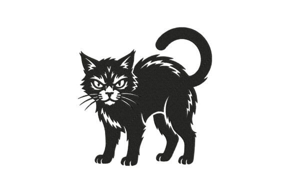 Spooky Black Cat Embroidery Design Review