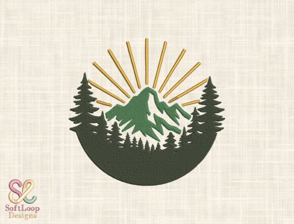 Sun Mountain Forest Embroidery Review